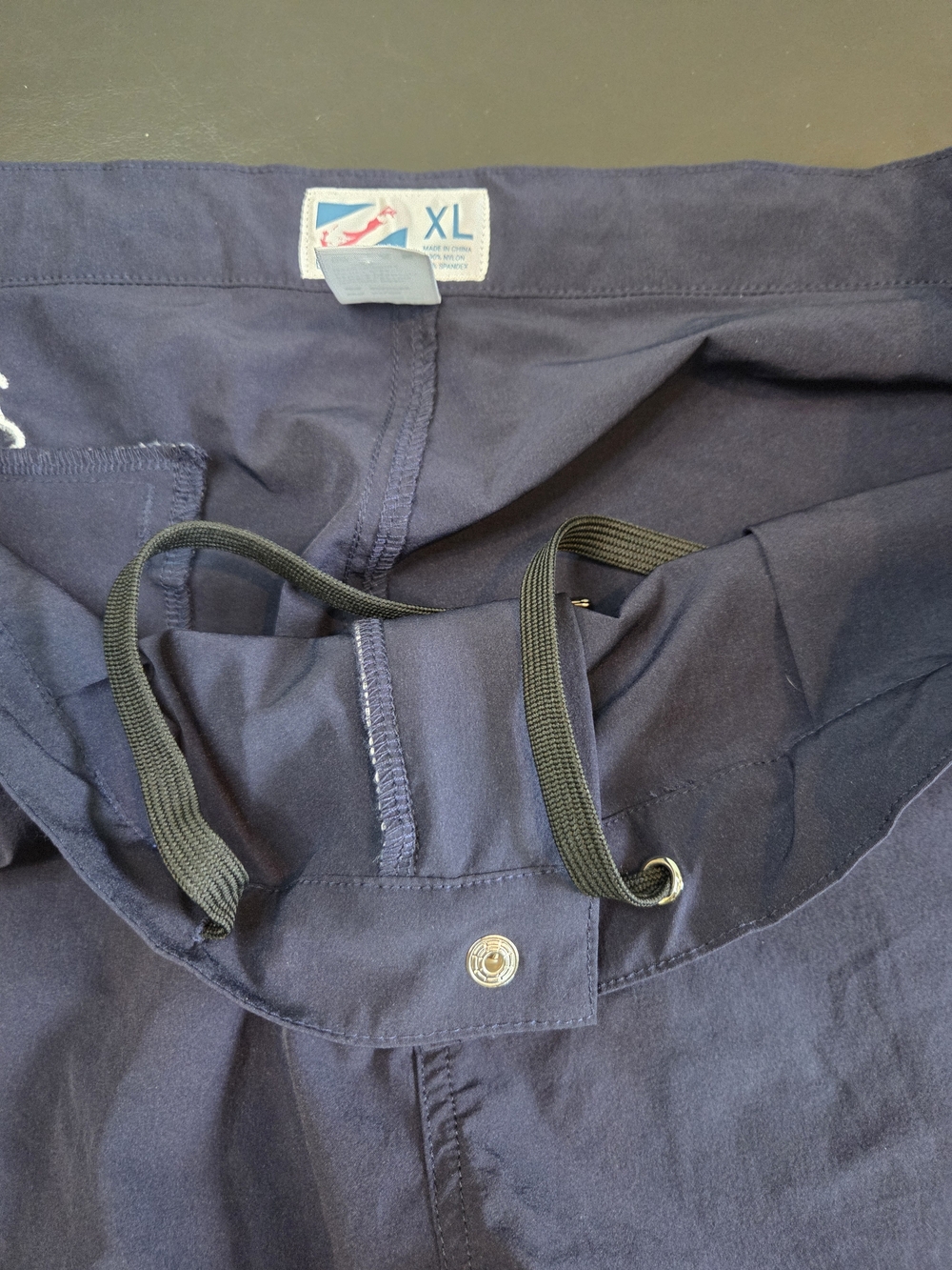 Crown & Ivy Caroline Chino Shorts Navy Size 16 Nwt 7" Inseam — image 6 of 8